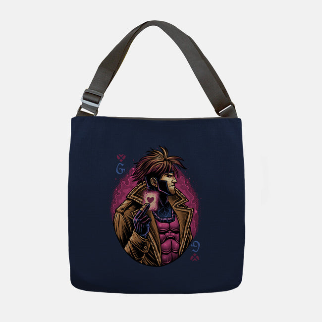 Lord Of Cards-None-Adjustable Tote-Bag-glitchygorilla