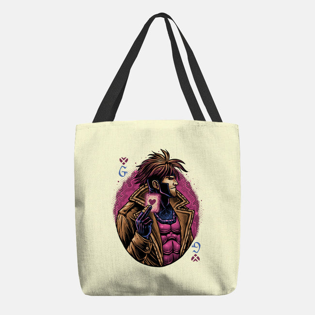 Lord Of Cards-None-Basic Tote-Bag-glitchygorilla