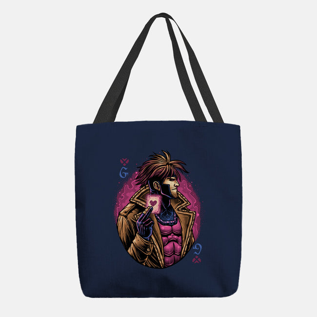 Lord Of Cards-None-Basic Tote-Bag-glitchygorilla