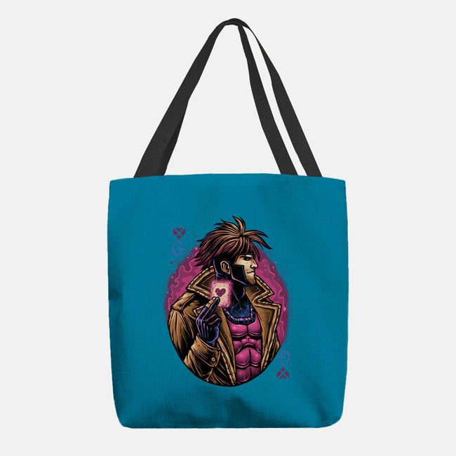 Lord Of Cards-None-Basic Tote-Bag-glitchygorilla