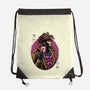 Lord Of Cards-None-Drawstring-Bag-glitchygorilla