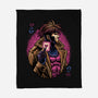 Lord Of Cards-None-Fleece-Blanket-glitchygorilla