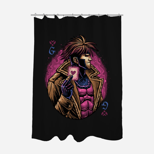 Lord Of Cards-None-Polyester-Shower Curtain-glitchygorilla
