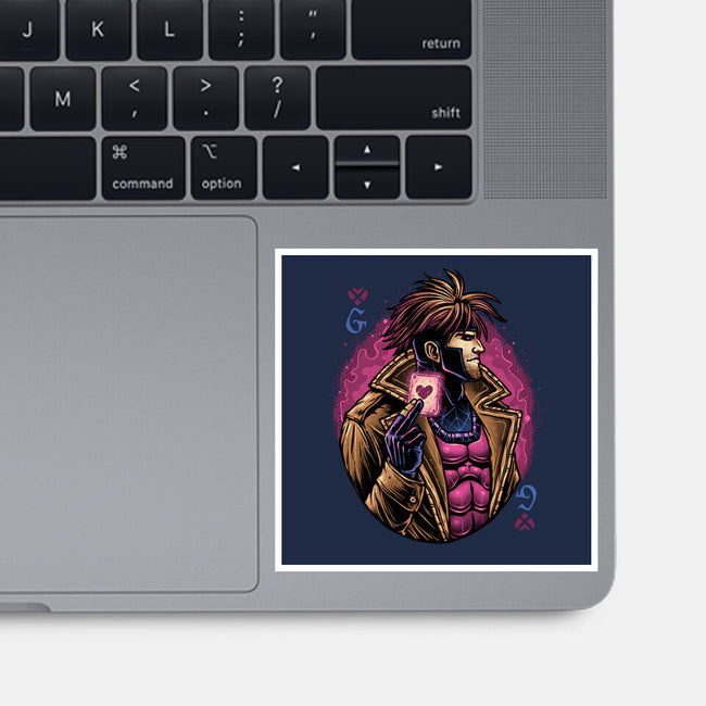 Lord Of Cards-None-Glossy-Sticker-glitchygorilla