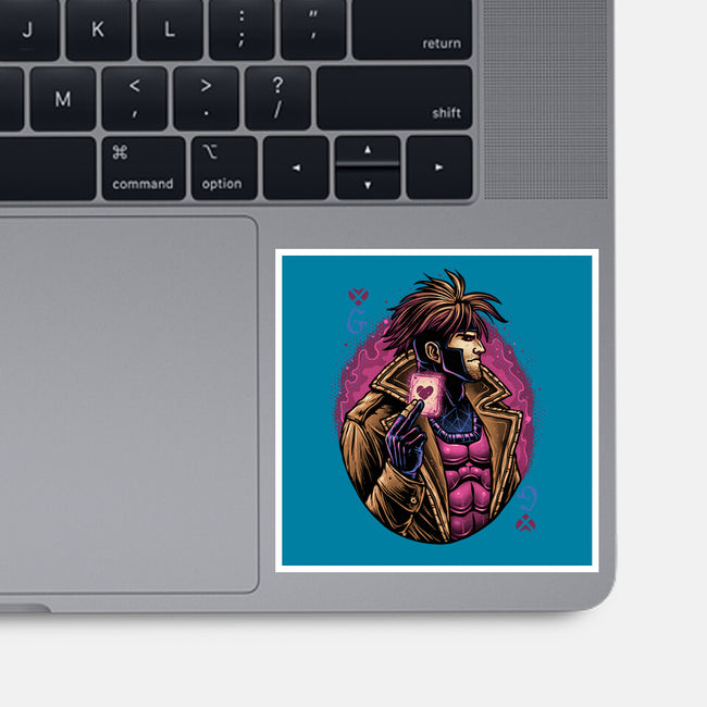 Lord Of Cards-None-Glossy-Sticker-glitchygorilla
