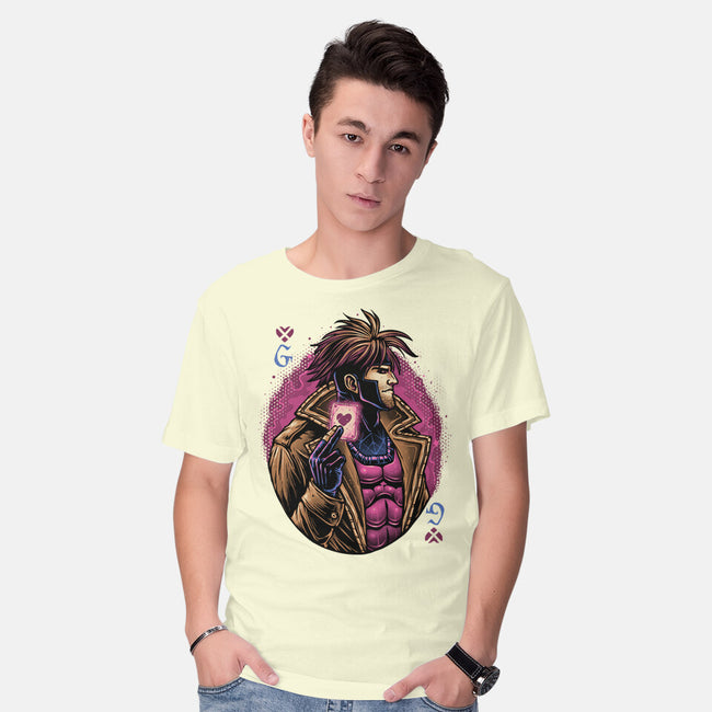 Lord Of Cards-Mens-Basic-Tee-glitchygorilla