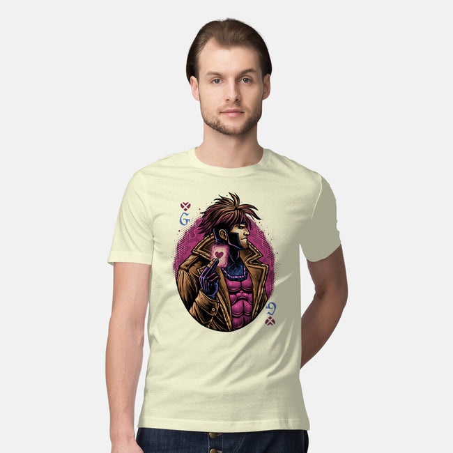 Lord Of Cards-Mens-Premium-Tee-glitchygorilla