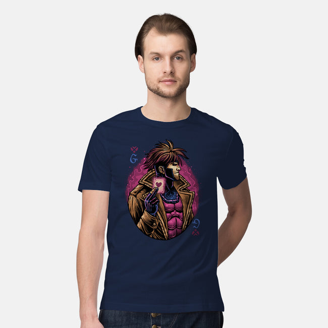 Lord Of Cards-Mens-Premium-Tee-glitchygorilla
