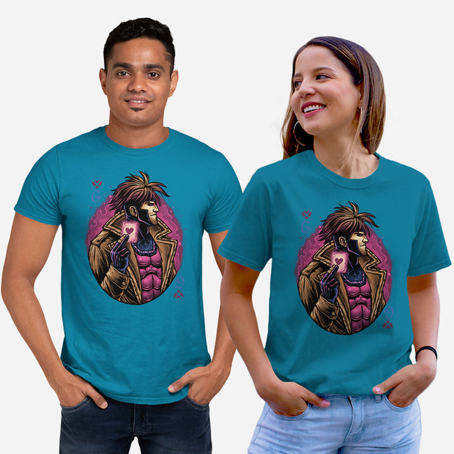 Lord Of Cards-Unisex-Basic-Tee-glitchygorilla