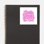 Kind Of-None-Glossy-Sticker-xMorfina
