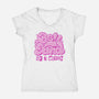 Kind Of-Womens-V-Neck-Tee-xMorfina