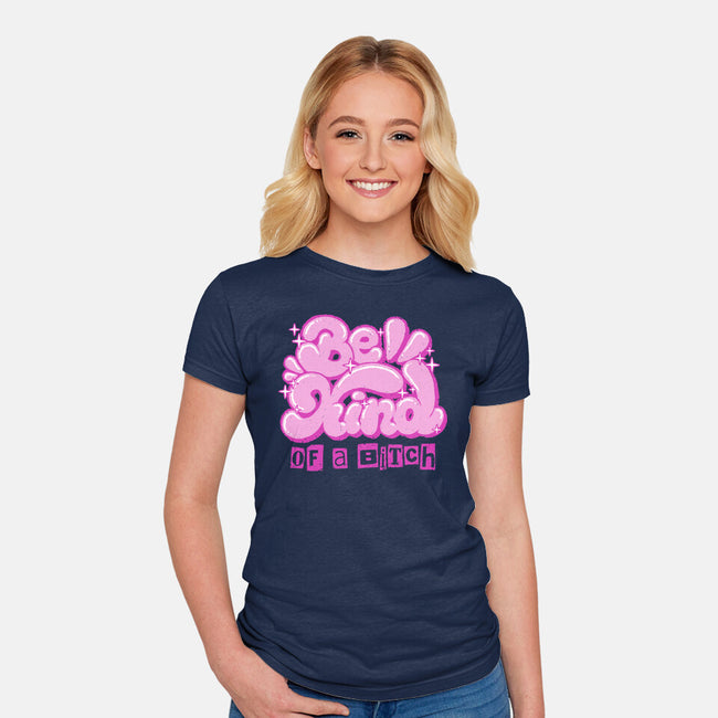 Kind Of-Womens-Fitted-Tee-xMorfina