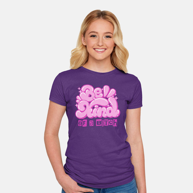 Kind Of-Womens-Fitted-Tee-xMorfina