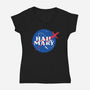 Saving The Sun-Womens-V-Neck-Tee-mekazoo