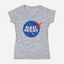 Saving The Sun-Womens-V-Neck-Tee-mekazoo