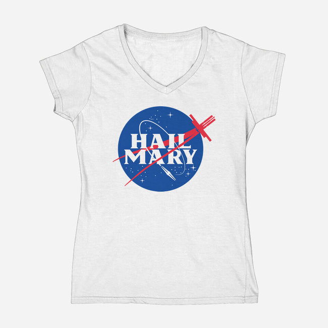 Saving The Sun-Womens-V-Neck-Tee-mekazoo