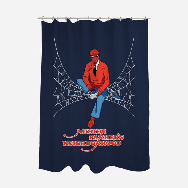 Mister Parker's Neighborhood-None-Polyester-Shower Curtain-kentcribbs