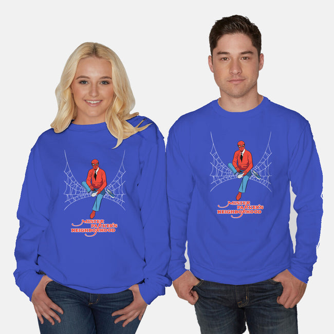 Mister Parker's Neighborhood-Unisex-Crew Neck-Sweatshirt-kentcribbs