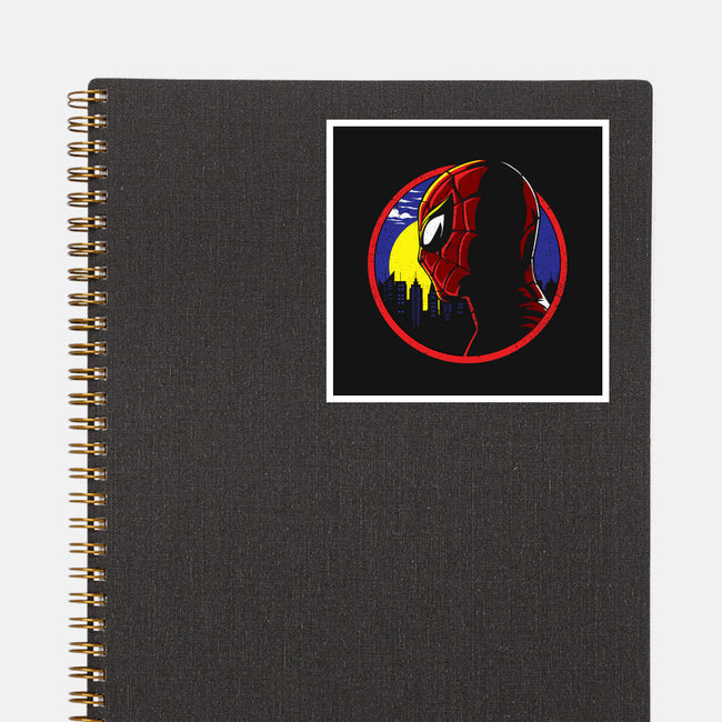 Spidey Tracy-None-Glossy-Sticker-dandingeroz