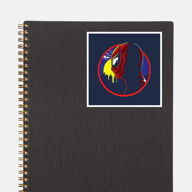 Spidey Tracy-None-Glossy-Sticker-dandingeroz