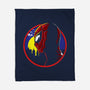 Spidey Tracy-None-Fleece-Blanket-dandingeroz