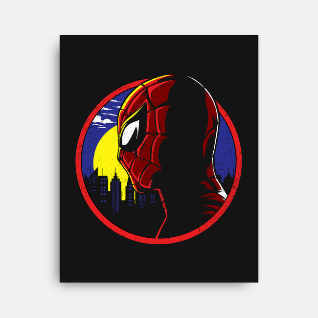 Spidey Tracy-None-Stretched-Canvas-dandingeroz