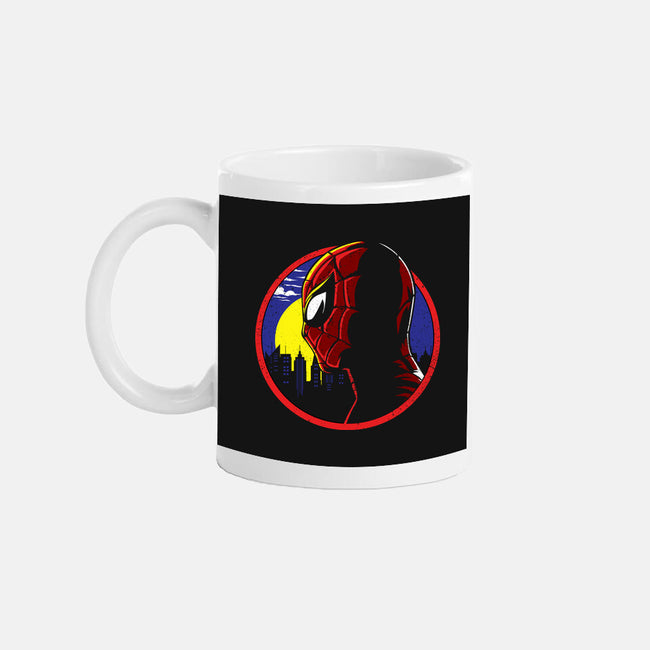 Spidey Tracy-None-Mug-Drinkware-dandingeroz