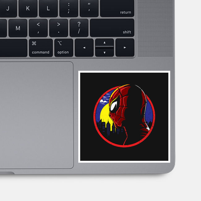 Spidey Tracy-None-Glossy-Sticker-dandingeroz