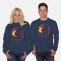 Spidey Tracy-Unisex-Crew Neck-Sweatshirt-dandingeroz
