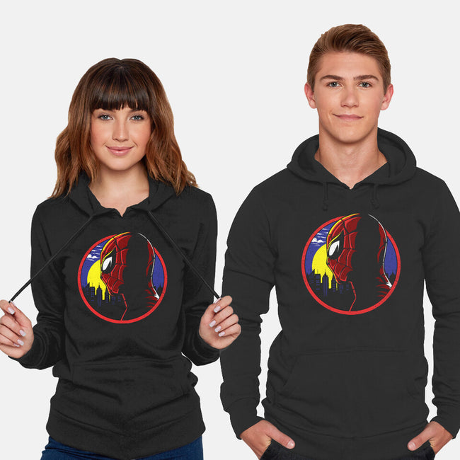Spidey Tracy-Unisex-Pullover-Sweatshirt-dandingeroz