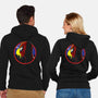 Spidey Tracy-Unisex-Zip-Up-Sweatshirt-dandingeroz