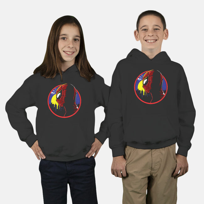 Spidey Tracy-Youth-Pullover-Sweatshirt-dandingeroz