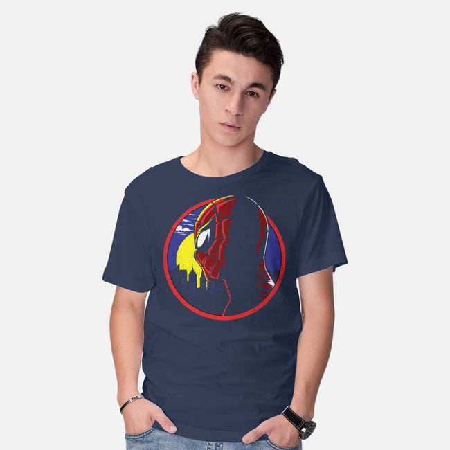 Spidey Tracy-Mens-Basic-Tee-dandingeroz