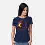Spidey Tracy-Womens-Basic-Tee-dandingeroz