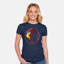 Spidey Tracy-Womens-Fitted-Tee-dandingeroz