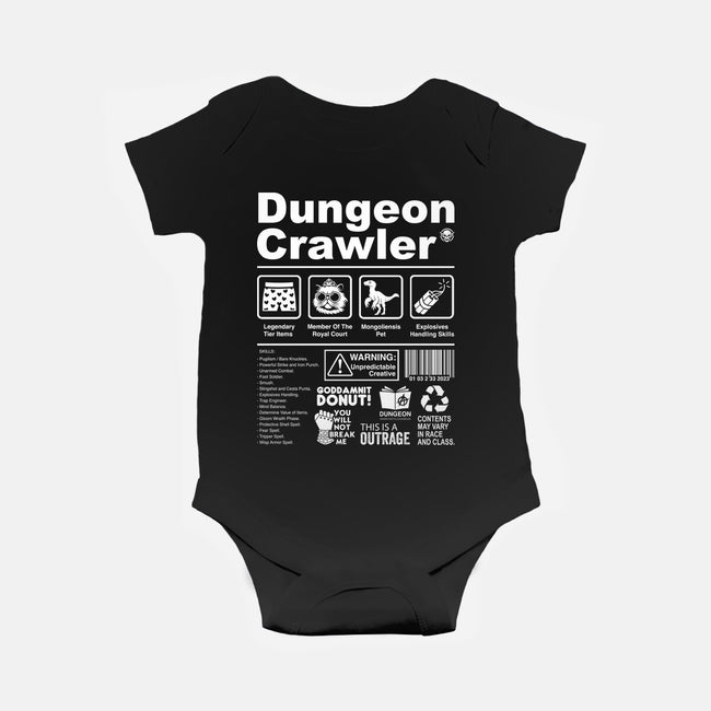 Dungeon Label-Baby-Basic-Onesie-DrMonekers
