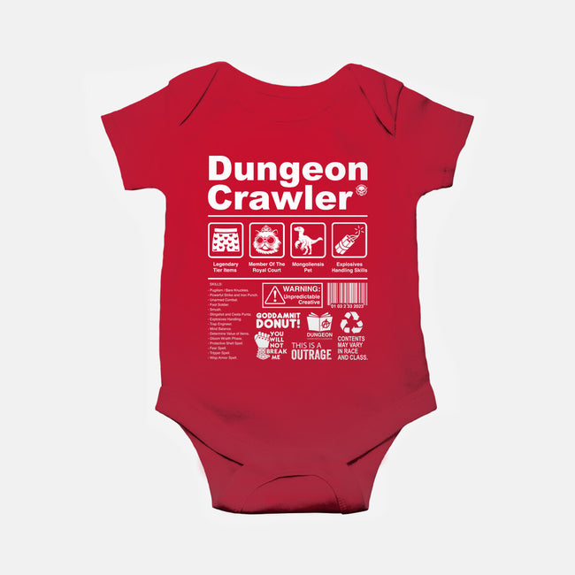 Dungeon Label-Baby-Basic-Onesie-DrMonekers