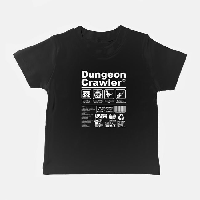 Dungeon Label-Baby-Basic-Tee-DrMonekers