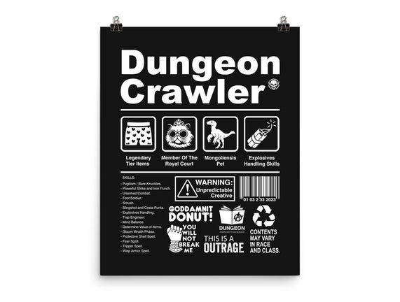 Dungeon Label