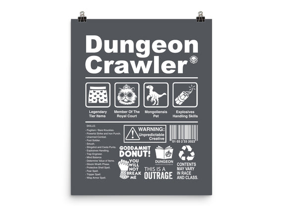 Dungeon Label