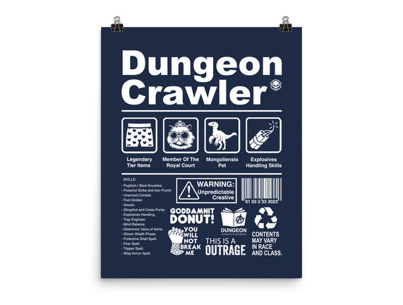 Dungeon Label