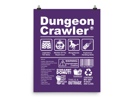 Dungeon Label