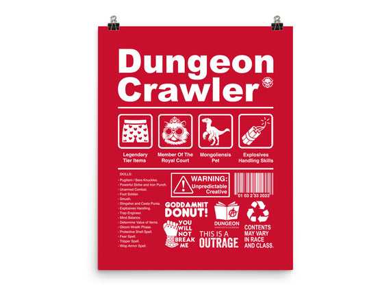 Dungeon Label