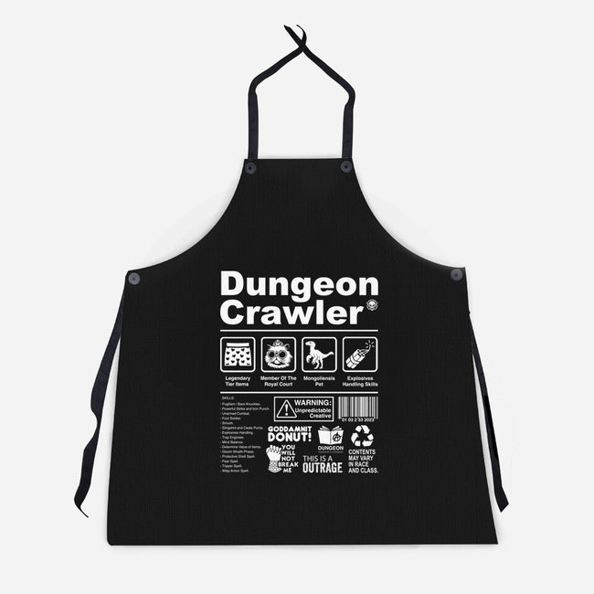 Dungeon Label-Unisex-Kitchen-Apron-DrMonekers