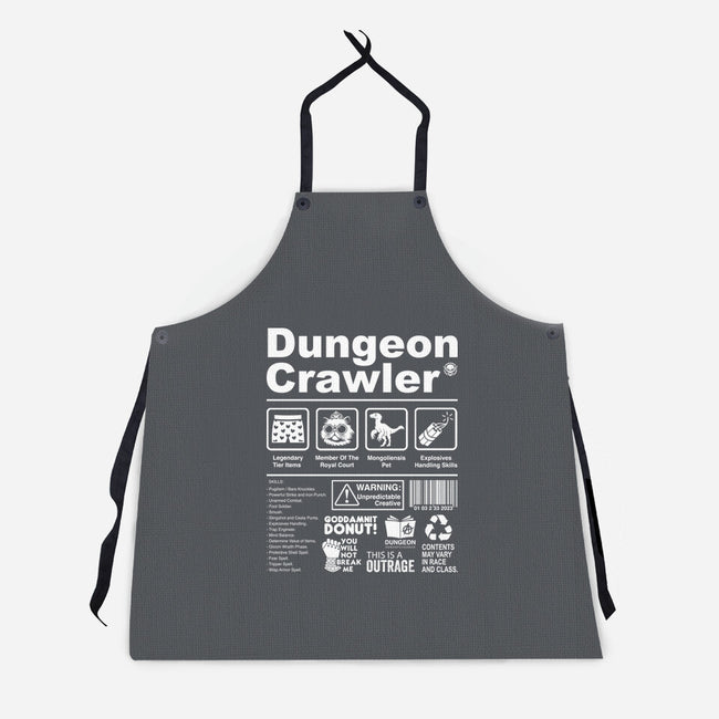 Dungeon Label-Unisex-Kitchen-Apron-DrMonekers