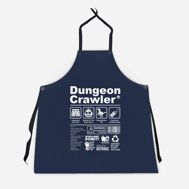 Dungeon Label-Unisex-Kitchen-Apron-DrMonekers