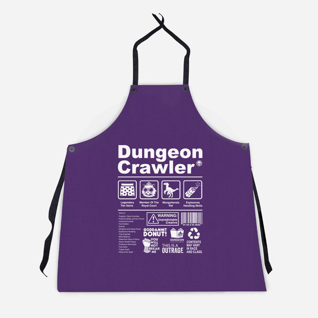 Dungeon Label-Unisex-Kitchen-Apron-DrMonekers