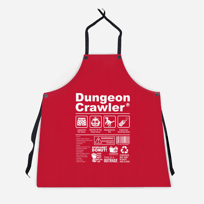 Dungeon Label-Unisex-Kitchen-Apron-DrMonekers