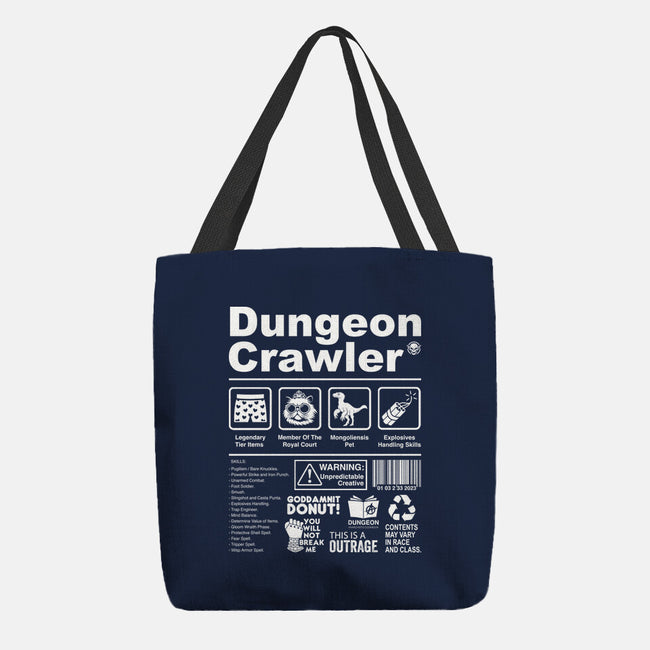 Dungeon Label-None-Basic Tote-Bag-DrMonekers