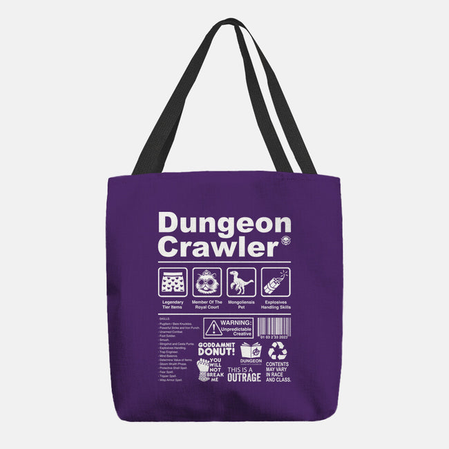 Dungeon Label-None-Basic Tote-Bag-DrMonekers